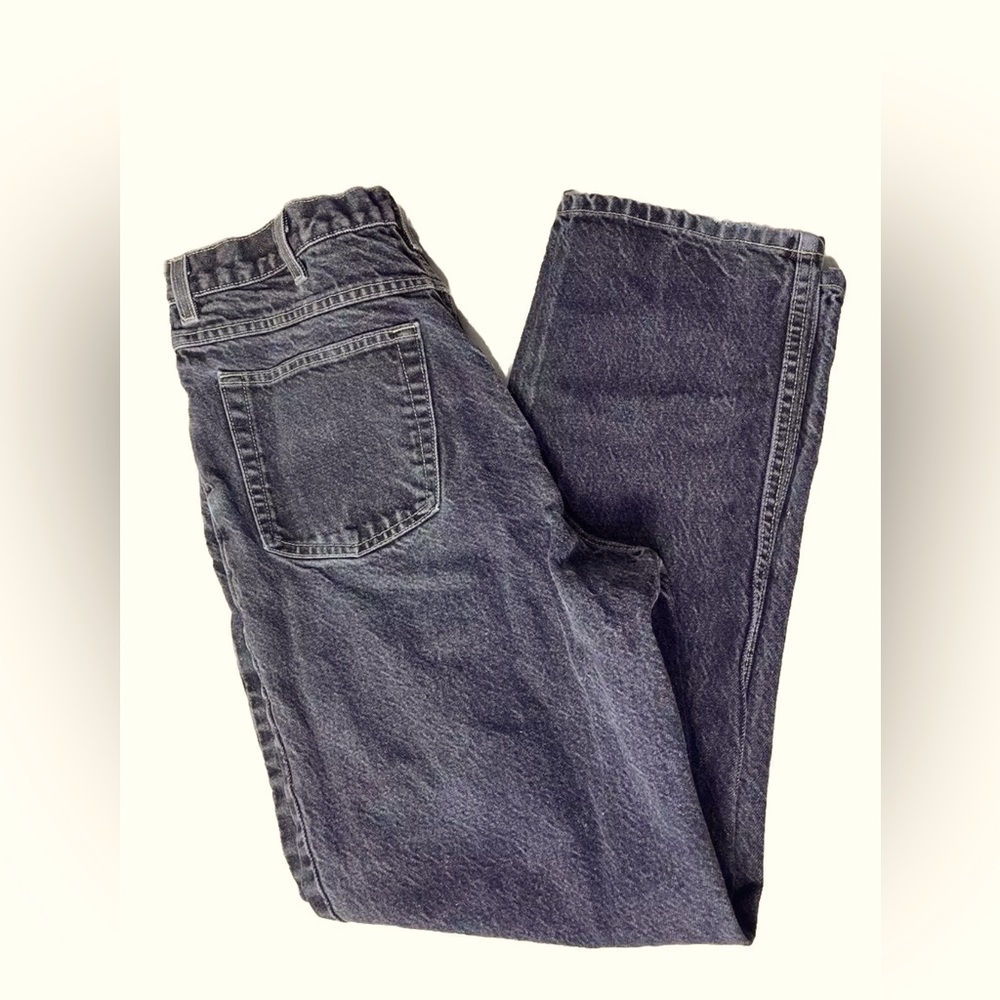 vintage basic editions black denim jeans mans sz W36 L30 #27